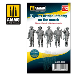 Figures British Infantry on the March