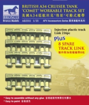 A34 Comet Workable Track Set