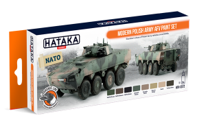 HTK-CS72 Modern Polish AFV paint set