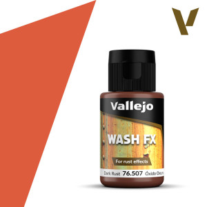 76507 Model Wash Dark Rust