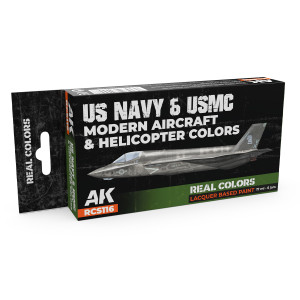 RCS116 US Navy & USMC Modern Aircrafts and Helicopters Set