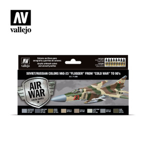 71606 Air War Color Series - Soviet/Russian Colors MiG-23 Flogger from 70s to 90s