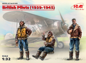 British Pilots (1939-1945) (3 figures)