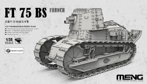 French FT 75 BS (including resin parts)