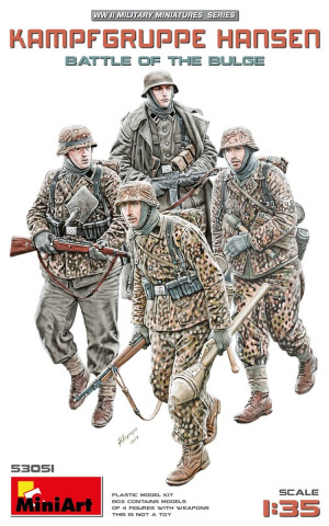 Kampfgruppe Hansen - Battle of the Bulge (4 Figures)