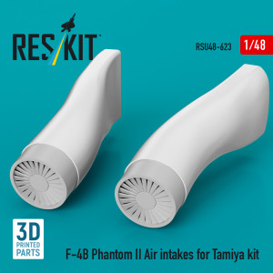 F-4 B Phantom II - Air Intakes (3D-Printed / for Tamiya Kits)