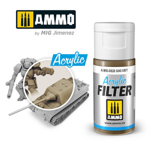 A.MIG 0828 Acrylic Filter Sand Grey