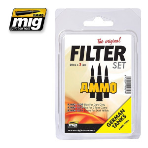 A.MIG 7453 Filter Set for German Tanks