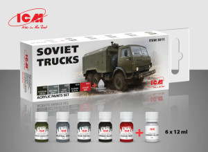 3011 Soviet Trucks Paint Set