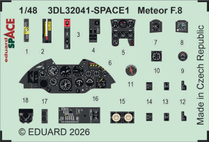 Gloster Meteor F.8 - Space Set (for Revell Kits)