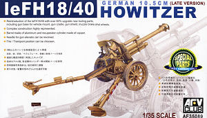 LeFH18/40 10.5cm German Howitzer