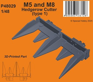 M5 and M8 Hedgerow Cutter Typ 1 (3D-Printed)