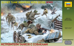 Soviet Tank Hunters with dogs (1941-1943)