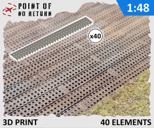 Mata Marston, Płyty PSP-Marston Mat (Perforated Steel Planking-PSP) (40szt.)