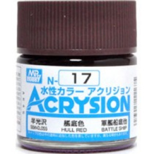 N017 Hull Red Semi Gloss