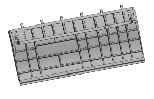 Boeing B-17 F/G Bomb Bay Doors - 3D printed Detail (for Hong Kong Models kits)