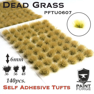 Dead grass Grass Tufts 6mm