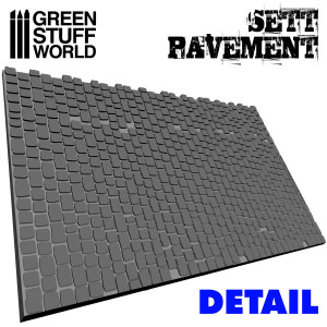 Sett Pavement Rolling pin
