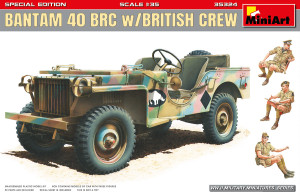 Bantam 40 BRC w/British crew (3 figures included) Special Edition