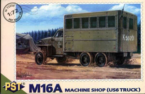 Soviet M16A Machine shop truck on Studebaker US6