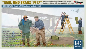 WWI German FA(A) Units Crew 'Emil Und Franz 1917' With Equipment