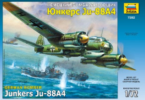 German IIWW Naval-Bomber Junkers JU-88A4
