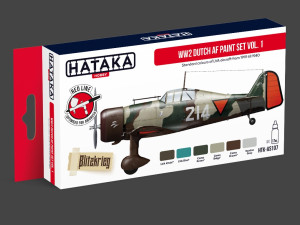 HTK-AS107 WW2 Dutch AF paint set vol. 1