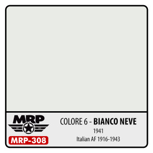 MRP-308 Colore 6 – Bianco Neve – 1941 (Italian AF 1916-43)