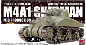 U.S. M4A1 Sherman MID with Initial VVSS