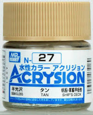 N027 Tan Semi Gloss