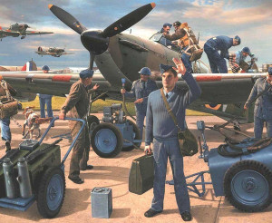 WWII RAF Ground Crew