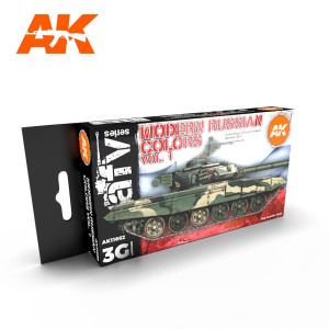 AK 11662 Modern Russian Colors Vol 1 Set
