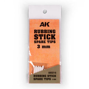 Rubbing Stick Spare Tips 3 mm