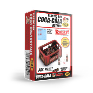1940-1980's Plastic Box Coca-Cola Bottles