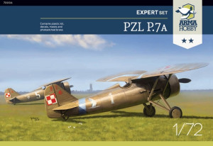 PZL P.7a Expert Set z malowaniami przedwojennymi