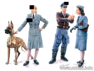 Women at War series: Luftwaffe Helferinnen (4 figures)
