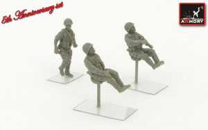 ZU-23-2 "Rogatka" crew - 3 figures