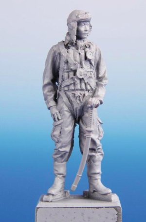 Japanese Zero Pilot Standing
