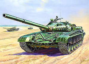 T-72A Russian main battle tank