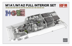 M1A1/M1A2 Abrams Tank Full Interior Set (Without Tank Kit)