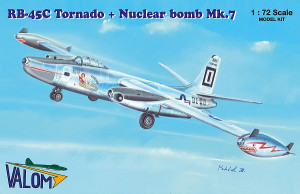RB-45C Tornado w/nuclear bomb Mk.7