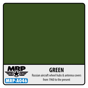 MRP-A046 Green, Russian Aircraft Wheel Hubs & Antenna Covers From 1960 To The Present