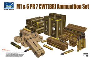 American M1 & and 6 PR 7 CWT(BR) Ammunition Set