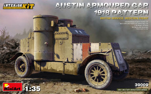 Austin Armoured Car 1918 Pattern. British Service. Western Front. Interior Kit