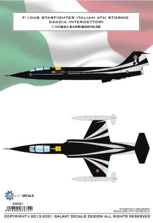 Lockheed F-104 S Starfighter - Italian 4th Stormo Caccia Intercettori