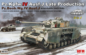Pz.Kpfw.IV Ausf.J Late Production / Pz.Beob.Wg.IV Ausf.F With Workable Track Links