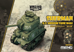 World War Toons - U.S. Medium Tank M4A1 Sherman