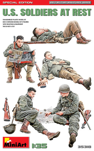 U.S. Soldiers at rest - Special Edition