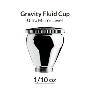 3 ml Ultra Mirror-Level Gravity Fluid Airbrush Cup