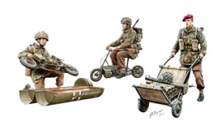 WWII British Paratroops In Action Set B